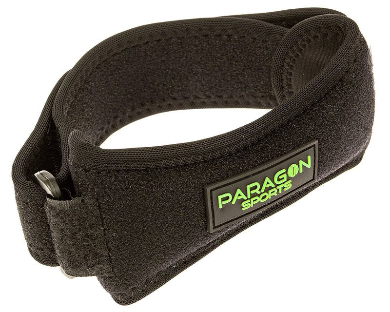 Patella Knee Strap for Running, Fitness, Stairs Climbing/Adjustable Patellar Tendon Support Band for Basketball, Athletics by Paragon Sports/Pain Relief Brace for Jumper's Knee and Chondromalacia
