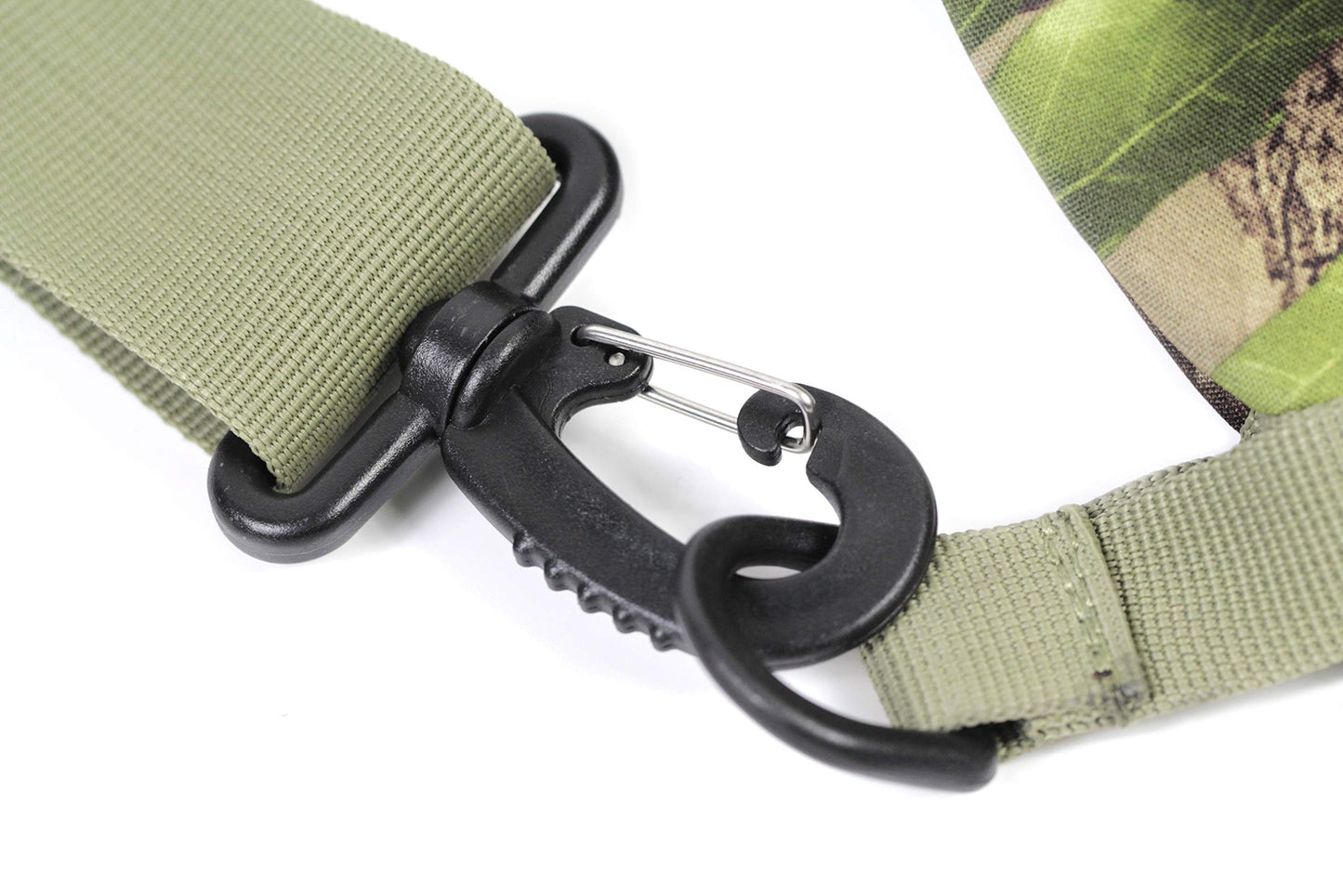 SUNYA Neoprene Compound Bow Sling, Silent Hunting or Fast Movement 2 Carrying Modes Switchable. Removable & Adjustable Shoulder Strap. Camouflage Fabric.