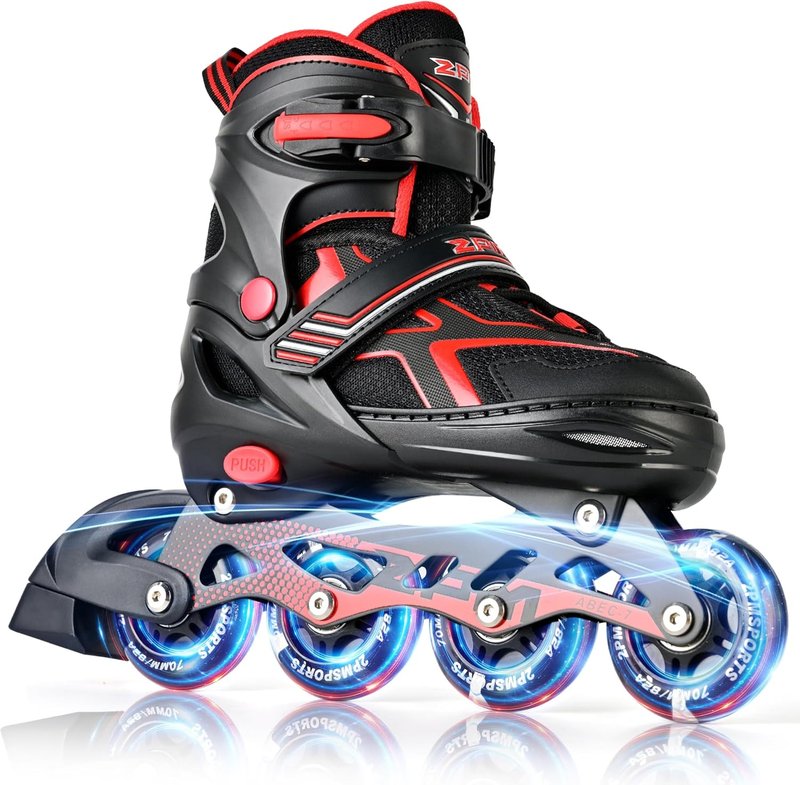 Torinx Inline Skates for Kids | Adjustable Light-Up Roller Skates for Ages 5-12 - Perfect for Beginners