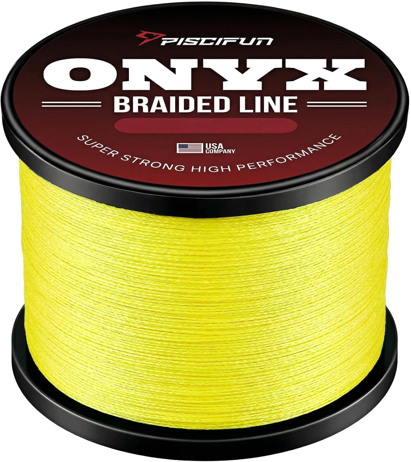 Onyx Braided Fishing Line - Abrasion Resistant, Zero Stretch, Low Memory | 6lb-150lb Options