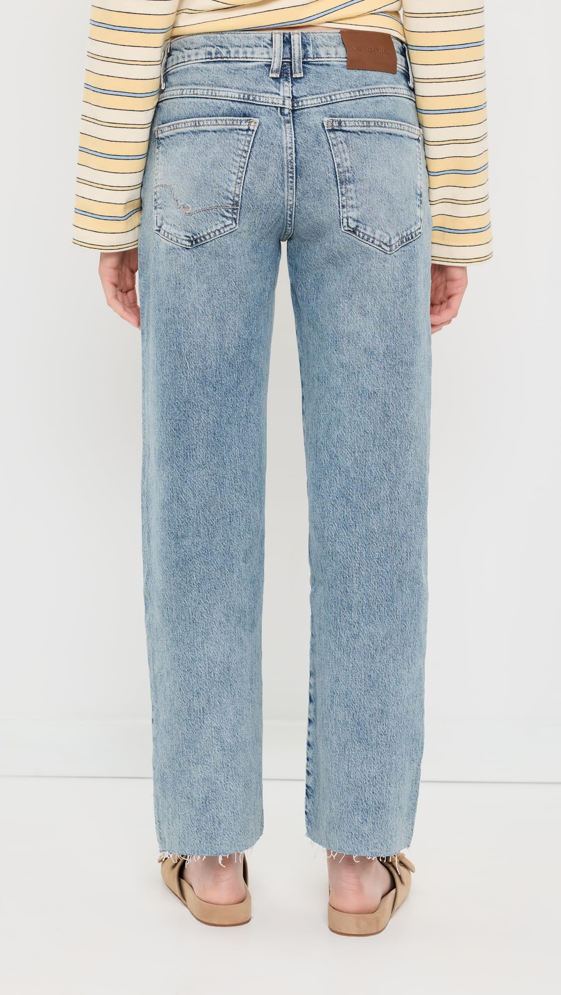 Free People Women's Risk Taker Jeans, Mantra, 28