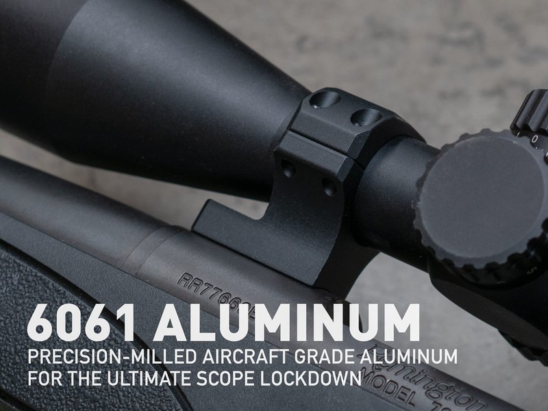 Monstrum Forester Scope Rings for Remington 700 Rifles | 1 inch Diameter | Medium Profile