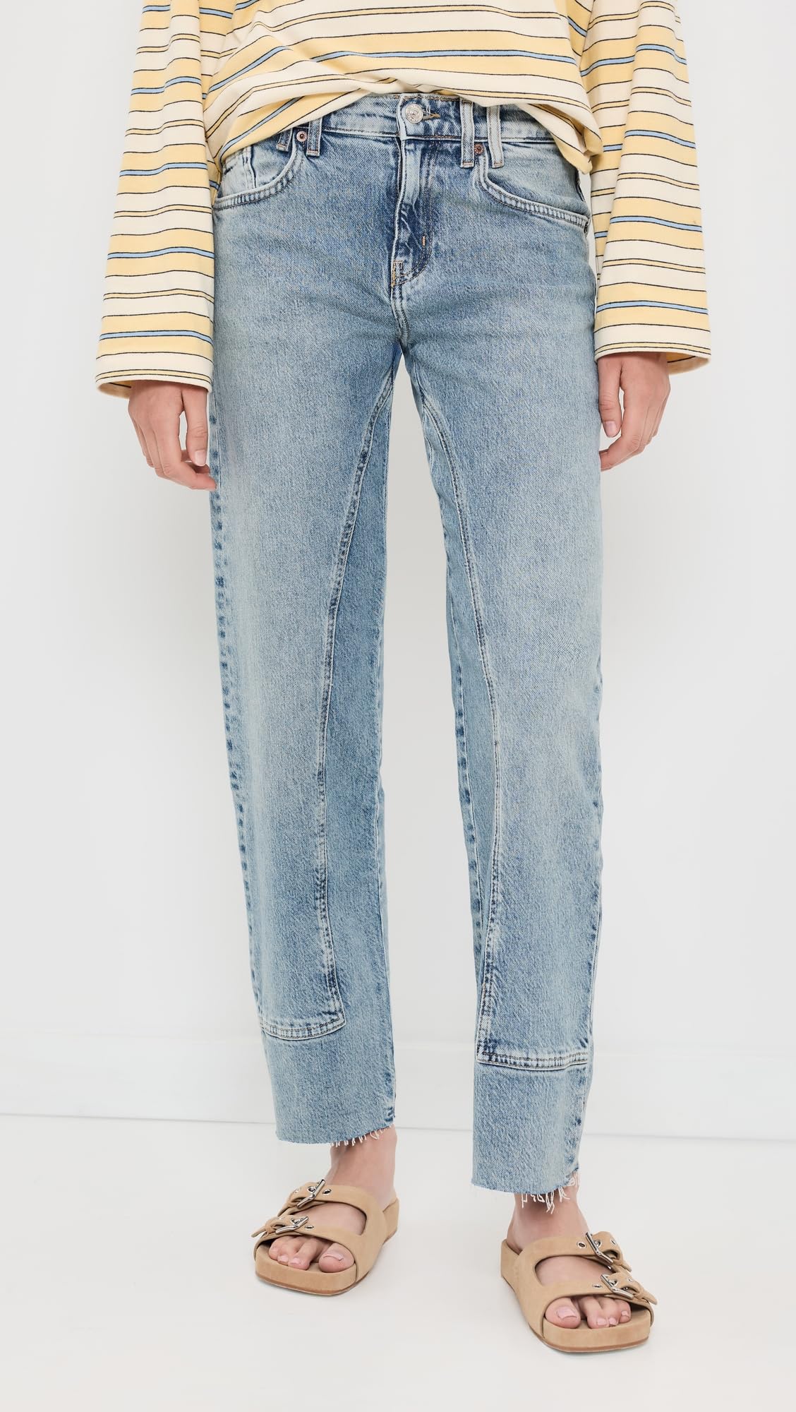 Free People Women's Risk Taker Jeans, Mantra, 28