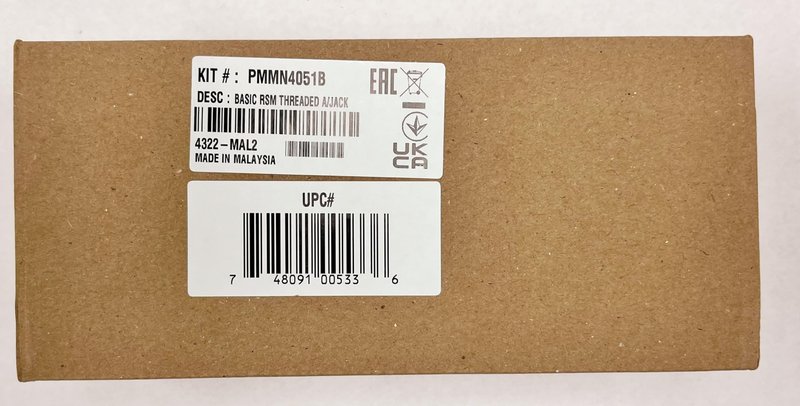 Motorola Solutions PMMN4051B OEM Remote Speaker Microphone, IP55 Water Resistant, 3.5mm Audio Jack, Windporting, Intrinsically Safety Standard FM. XTS5000, XTS2500, XTS1500 Radio Series RSM