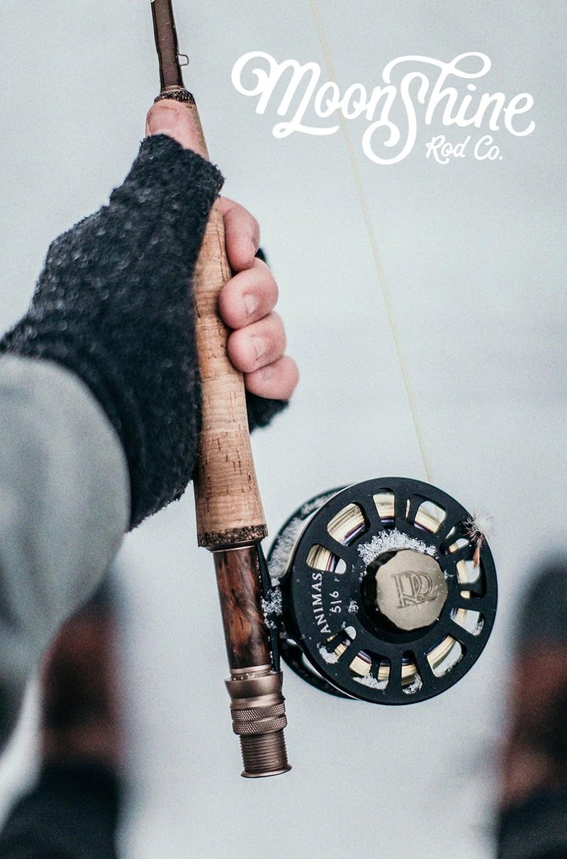 Drifter Series Fly Rod - Premium Moonshine Fishing Rod with Extra Tip | Lightweight & Durable