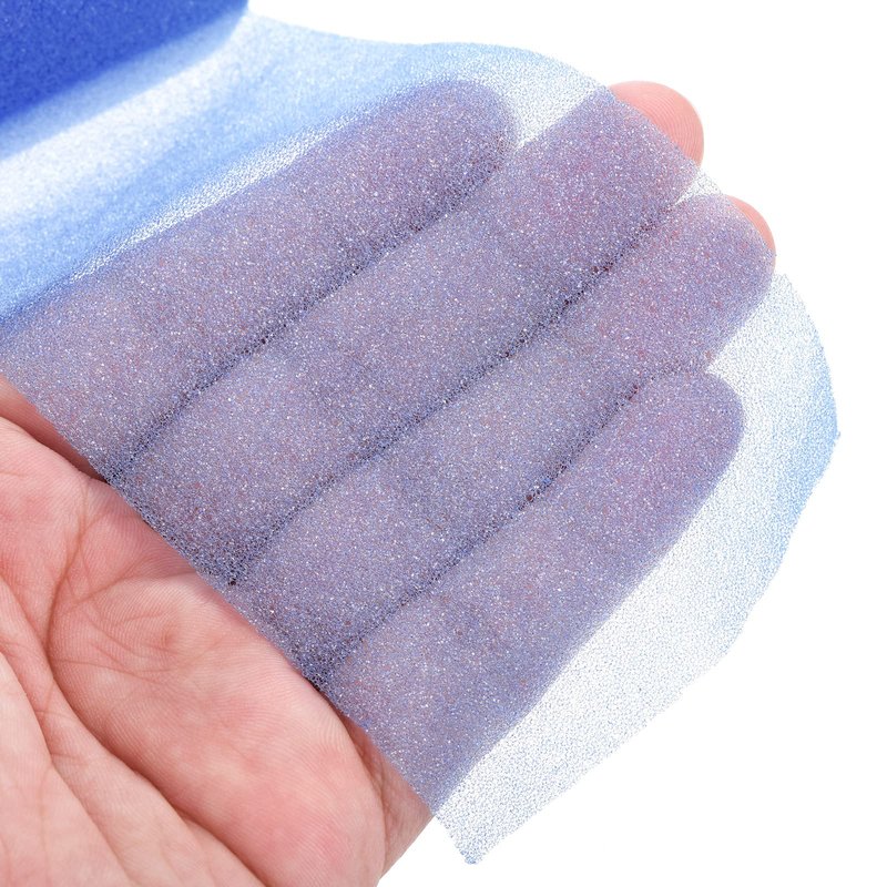 PATIKIL 30 Yard x 2.8 Inch Badminton Grip Cushion Wrap, PE Tennis Racket Grip Tape Backing Film Handle Anti Skid Cushion Accessories, Blue