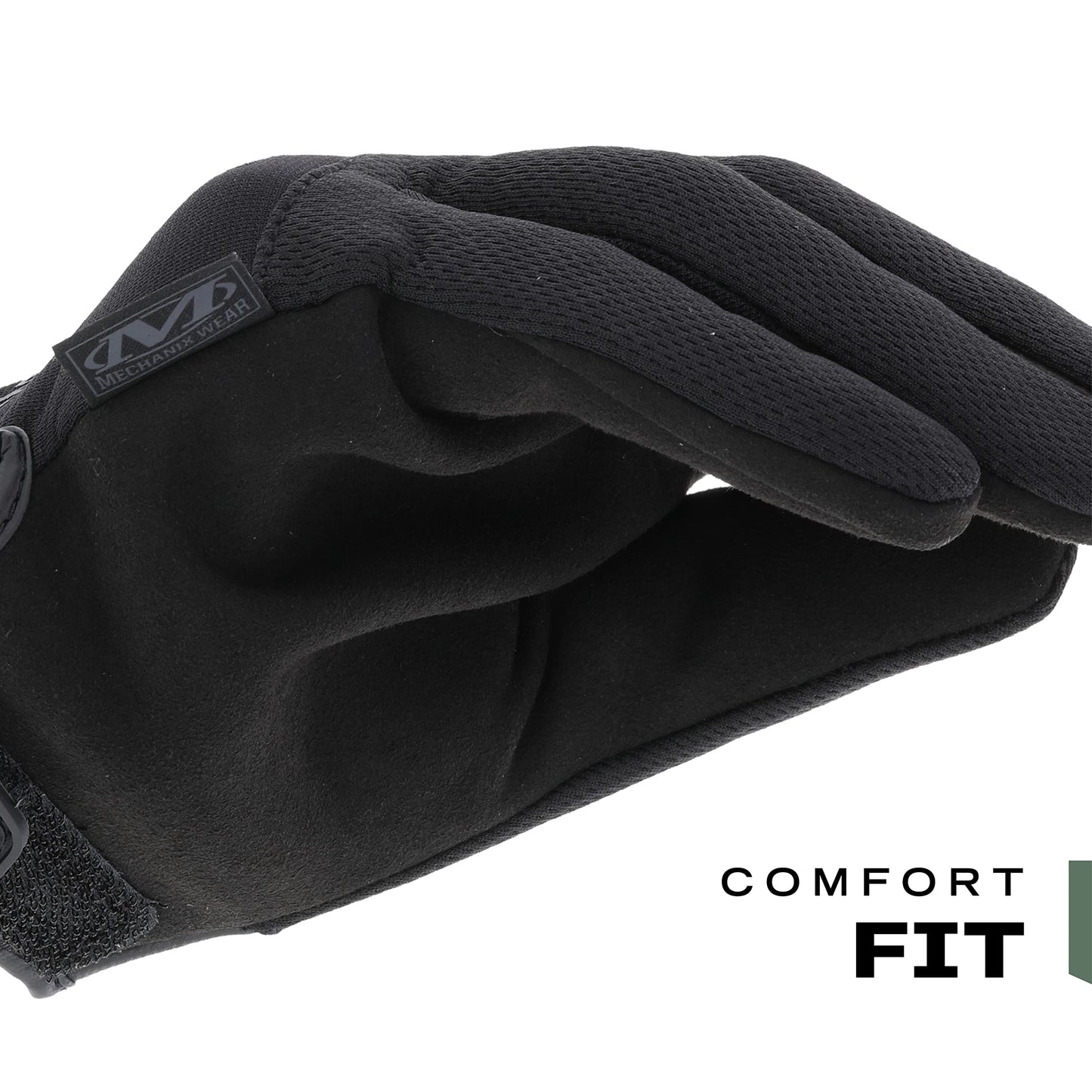 Mechanix Wear: Tactical Specialty Pursuit D5 Cut Resistant Covert Work Gloves (Small, All Black)