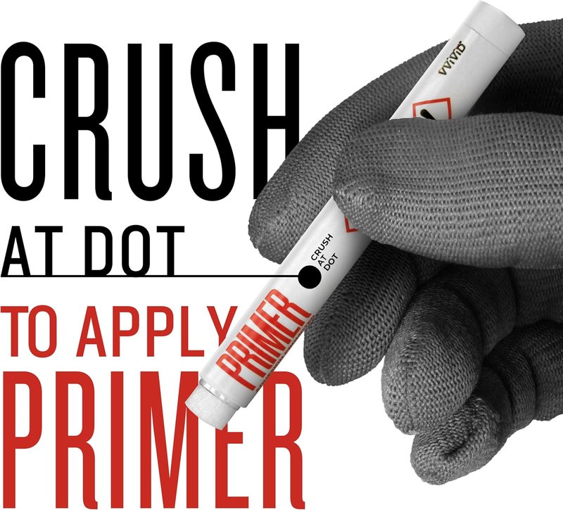 VViViD Primer Pen Adhesive Promoter - 5 Pack (0.66mL) for Vinyl Wrapping, Painting & More