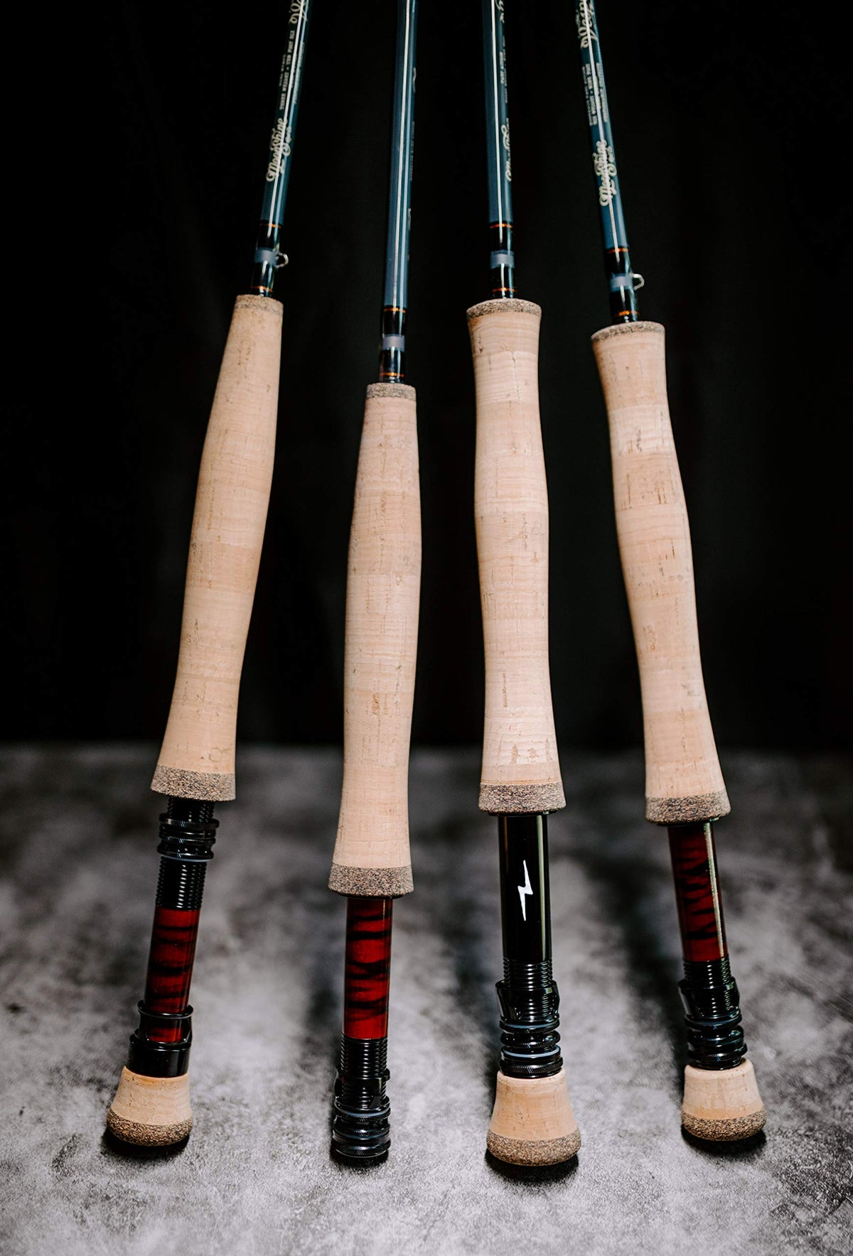 Moonshine Rod Company Fly Fishing Rod with Carrying Case and Extra Rod Tip Section Fast Action, The Vesper, 5wt 9'