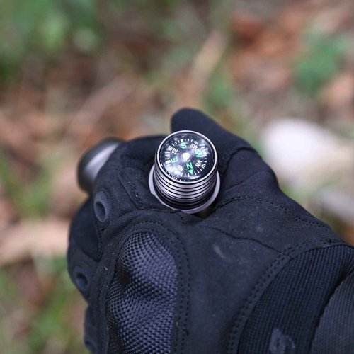 aiGear Walking Hiking Stick with Compass and Whistle, 13 in 1 Survive Walking Hiking Stick Outdoor Trekking Poles with Solid Durable Survive Tools 5 Tubes