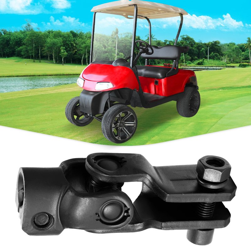 Roykaw Golf Cart Steering Yoke Assembly for EZGO RXV 2008-up Gas&Electric Golf Cart, Universal Joint, OEM#604613