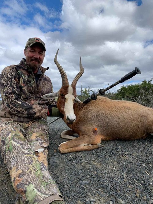 Tim Wells Slock Master Blowgun, 5 Ft Long .625 Big Bore Caliber, Includes Pistol Grip and Quiver, 10 Razor Darts and 10 Blow Darts Included, Bronze Color