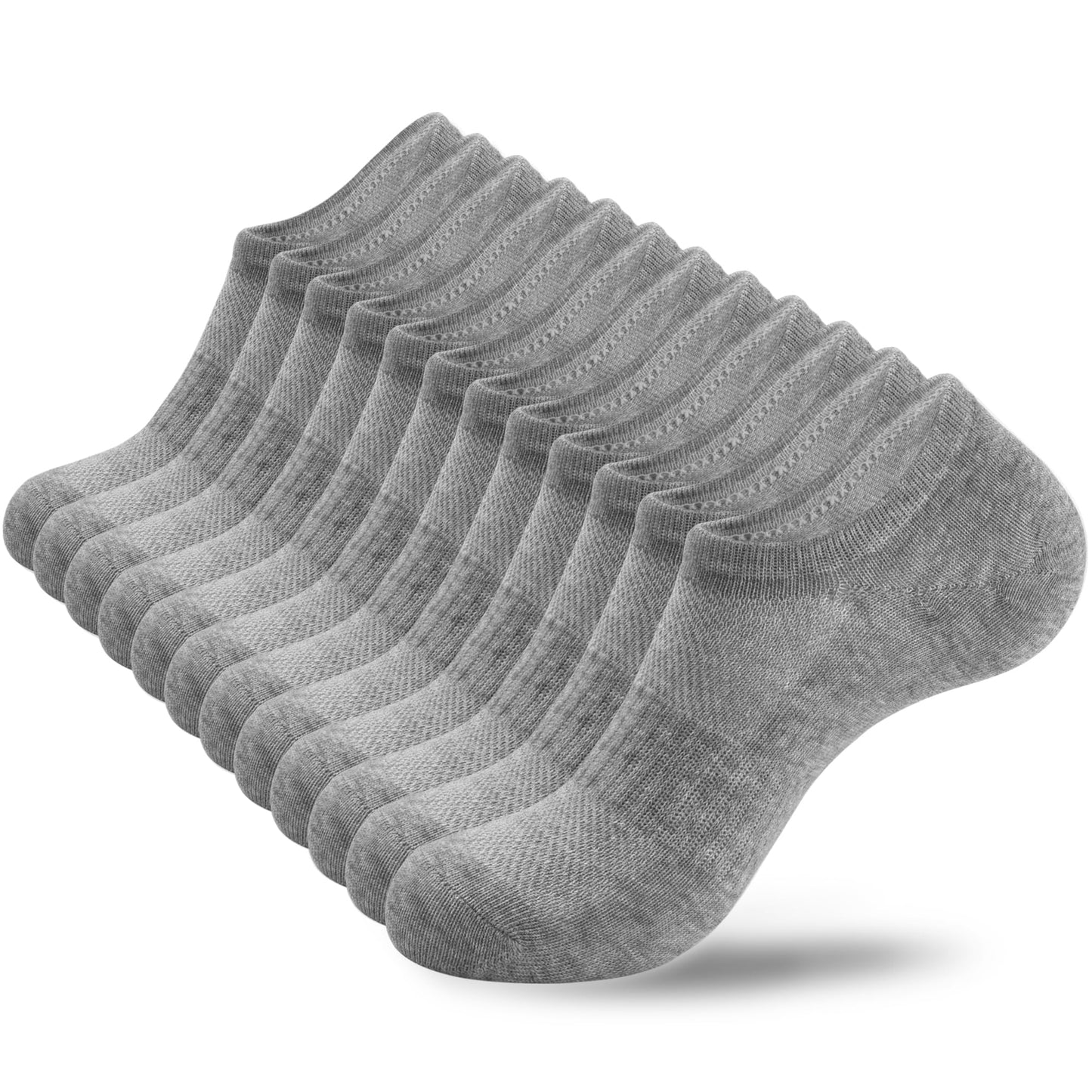 ATBITER No Show Socks Womens Non Slip, 6/12 Pairs Thin Low Cut Invisible Liner Ankle Socks