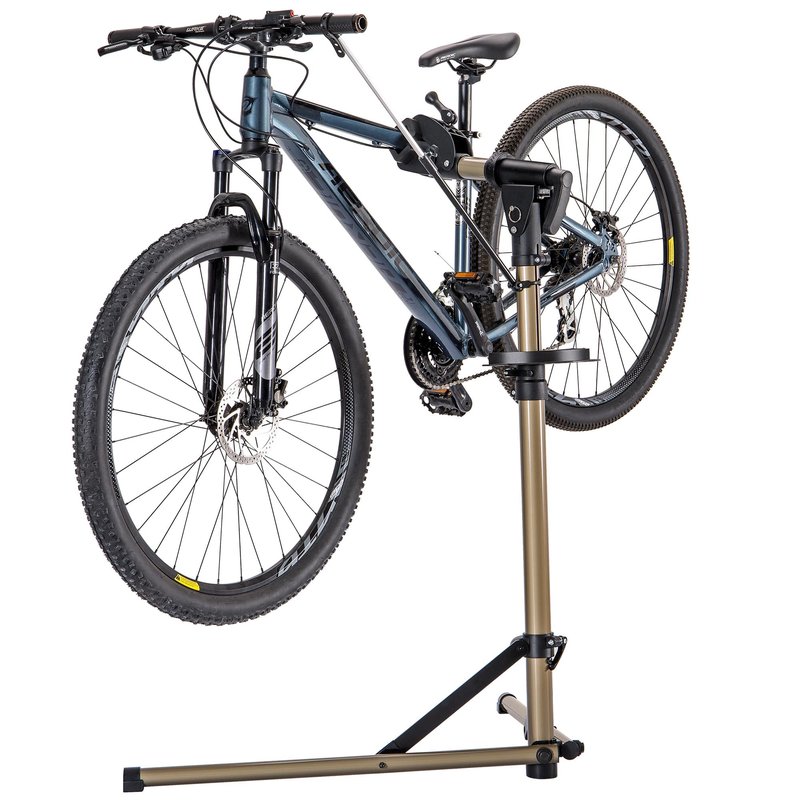 CHEPARK Bike Repair Stand (Max 80lbs) - Bike Stand Rack for Workstand Maintenance - E Bike Repair Stand Bicycle Shop Home Mechanics for Mountain Bike and Road Bike