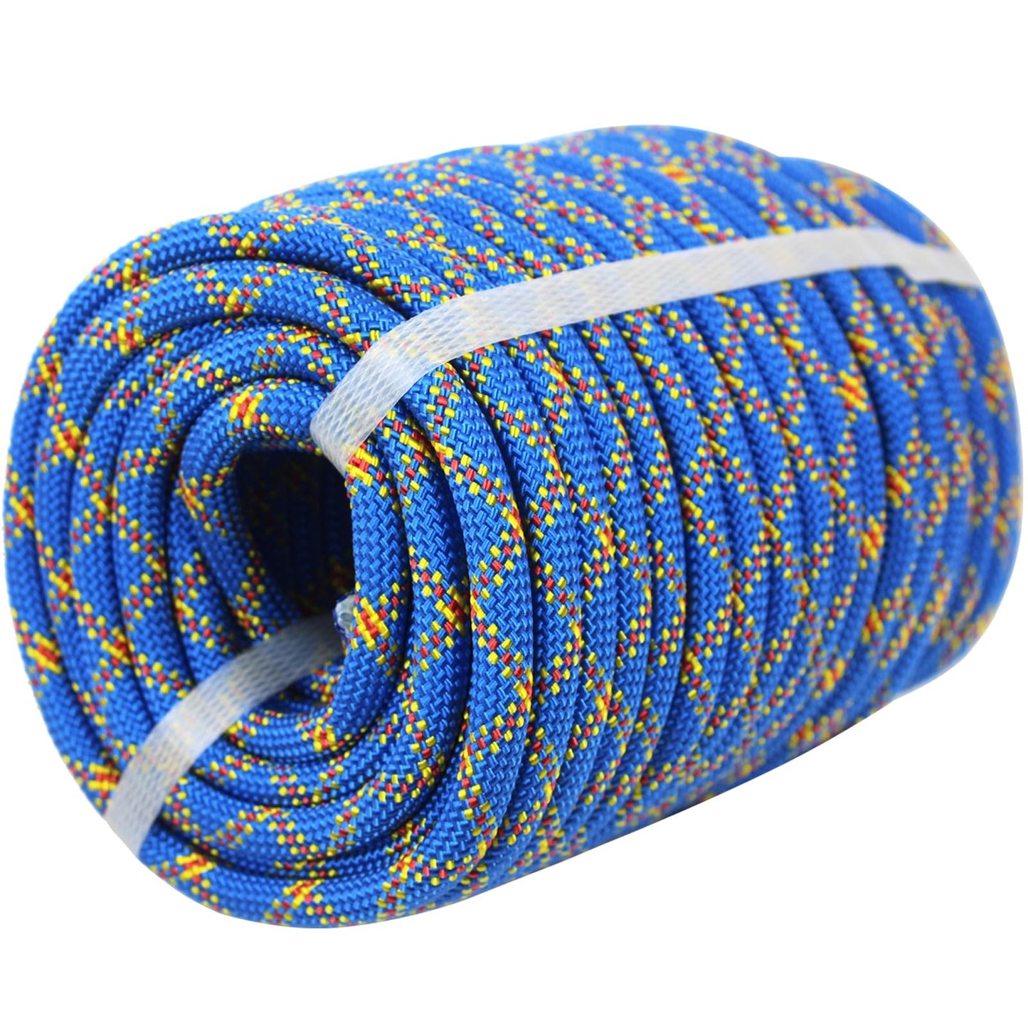 Meyoppm Braided Polyester Arborist Rigging Rope (3/8 inch x 150 feet), High Strength Arborist Rigging Rope for Outdoor Rock Climbing, Mountain Climbing, Hiking, etc