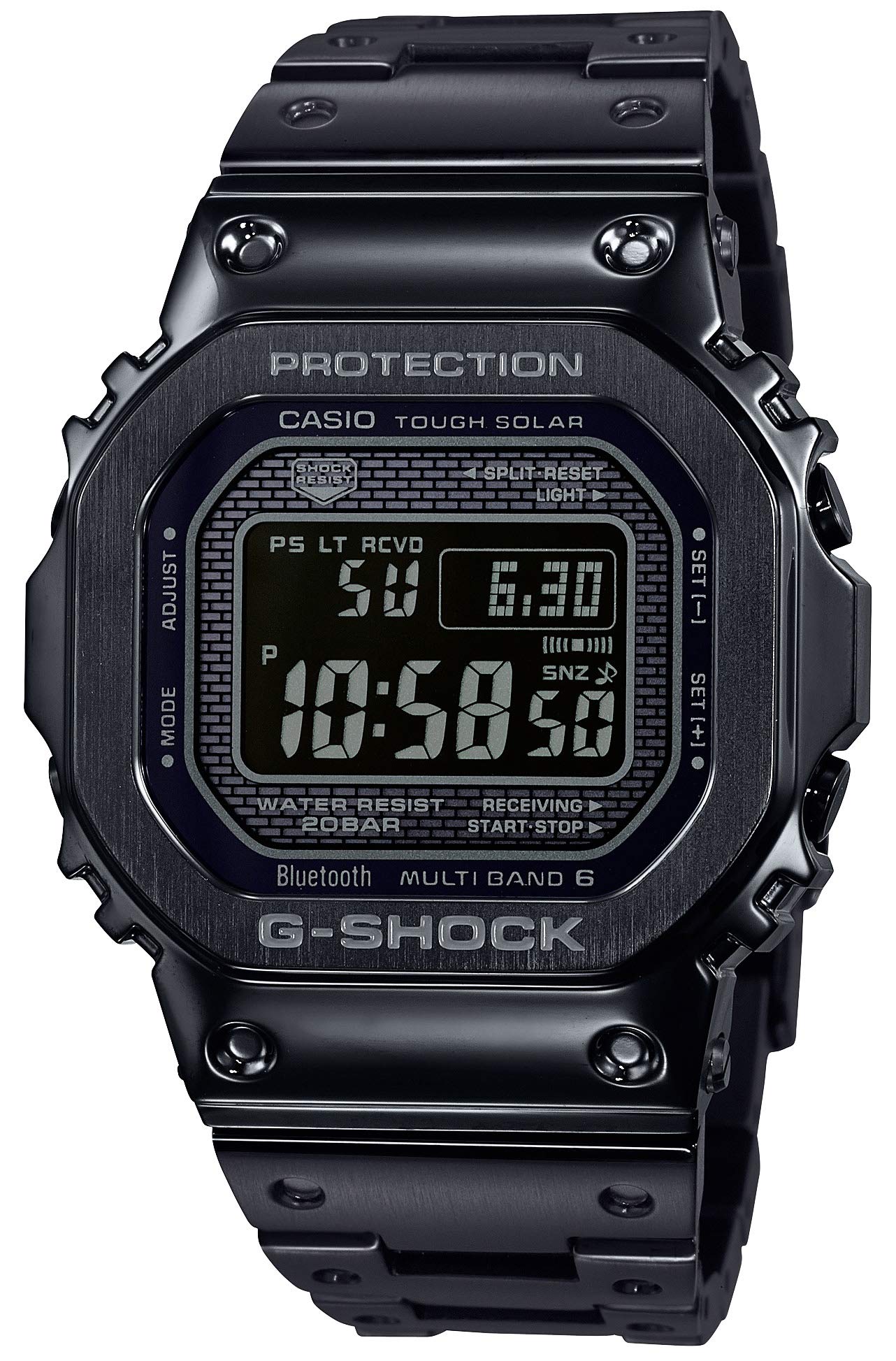 G-Shock GMWB5000GD-1, Black, Strap