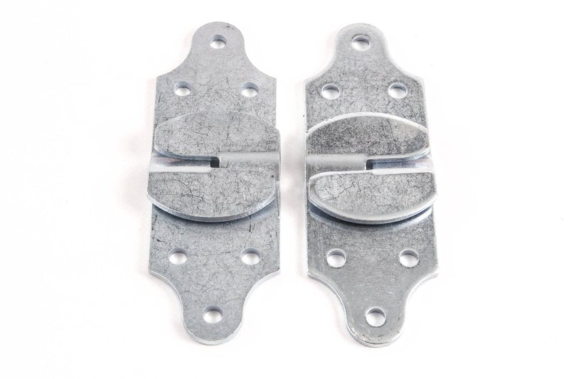 Red Hound Auto Qty 16 Straight Brackets Wood Sides Stake Body Utility Latch Rack Gate Trailer 16pc Panel Connector