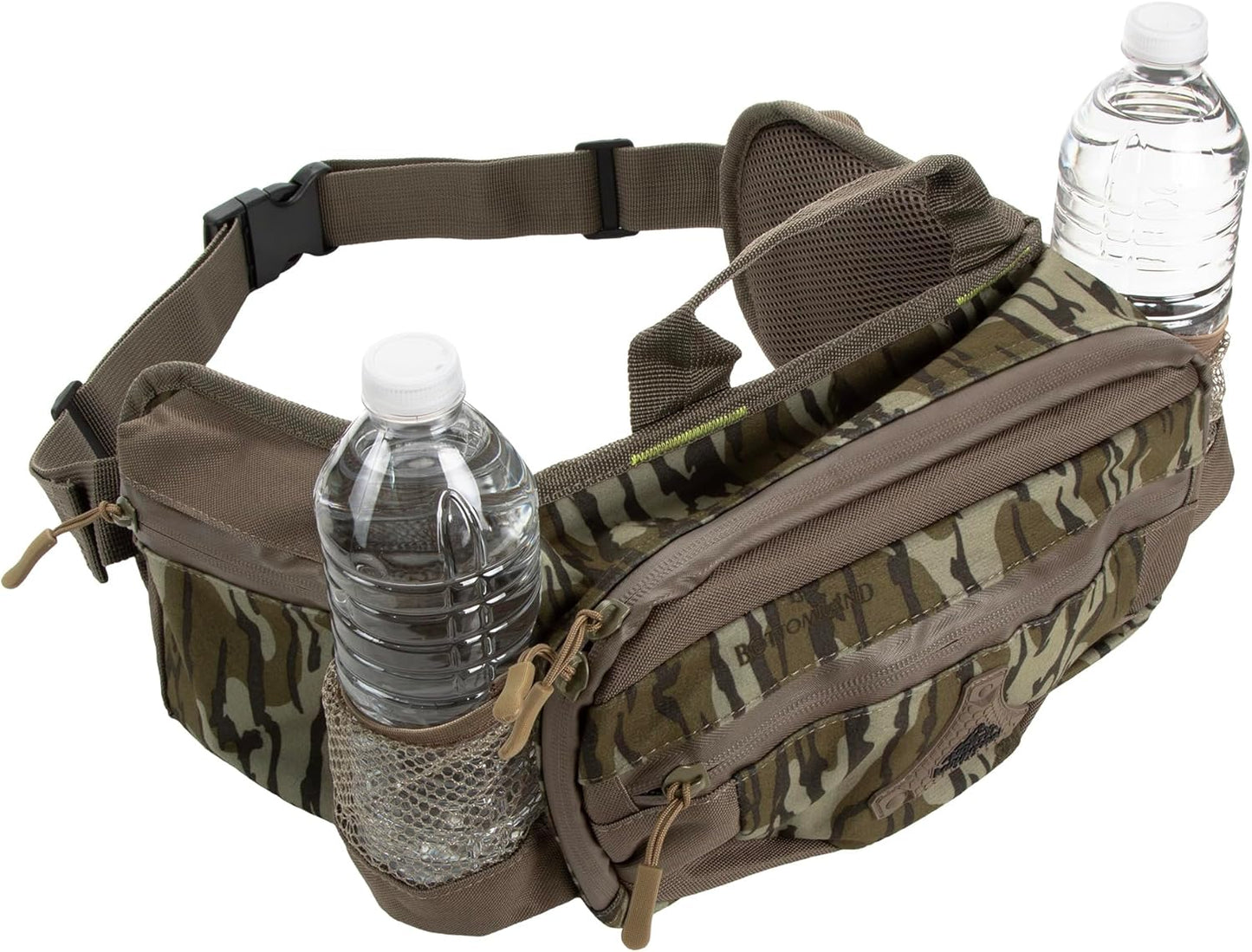 Camouflage Fanny Pack - Lightweight Waterproof Hunting Waist Pack | Mossy Oak Bottomland Design for Outdoor Adventures