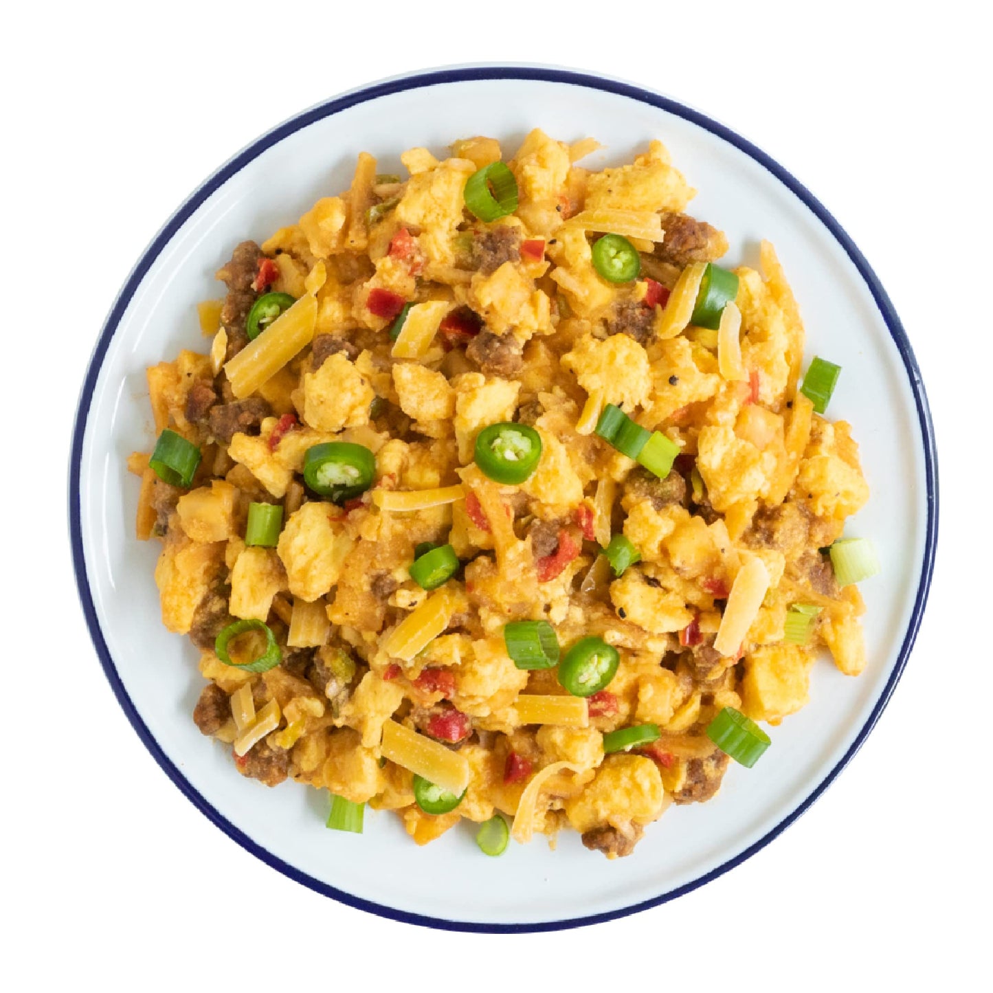 Mountain House Veggie Chorizo Breakfast Scramble | Freeze-Dried Backpacking & Camping Food | Gluten-Free & Vegetarian | 2-Servings