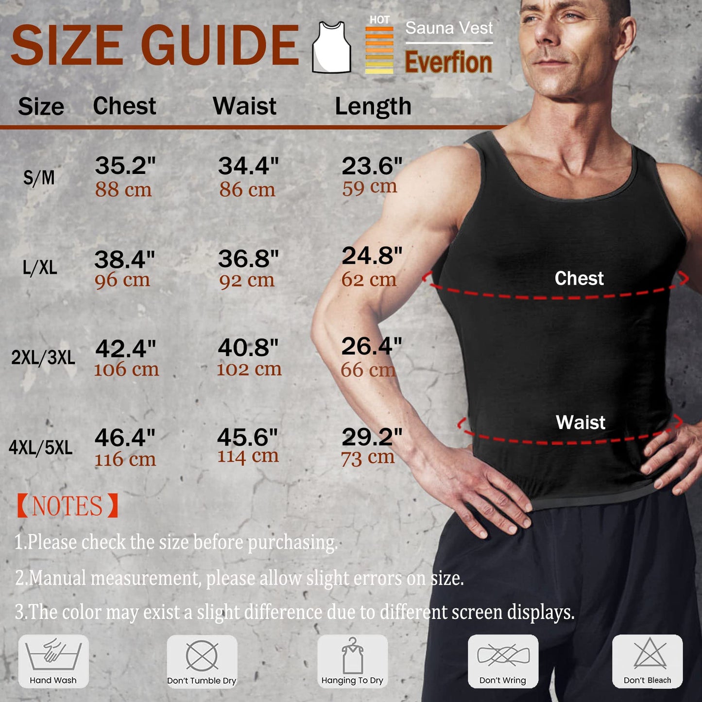 Sauna Shirt for Men, Short Sleeve Sauna Suit, Sweat Body Shaper Mens Sauna Vest Gym Exercise Tank Top
