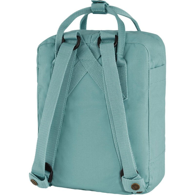 Fjällräven Kanken Mini Backpack - Compact Everyday Carry, Durable Vinylon Fabric - Travel, Sky Blue
