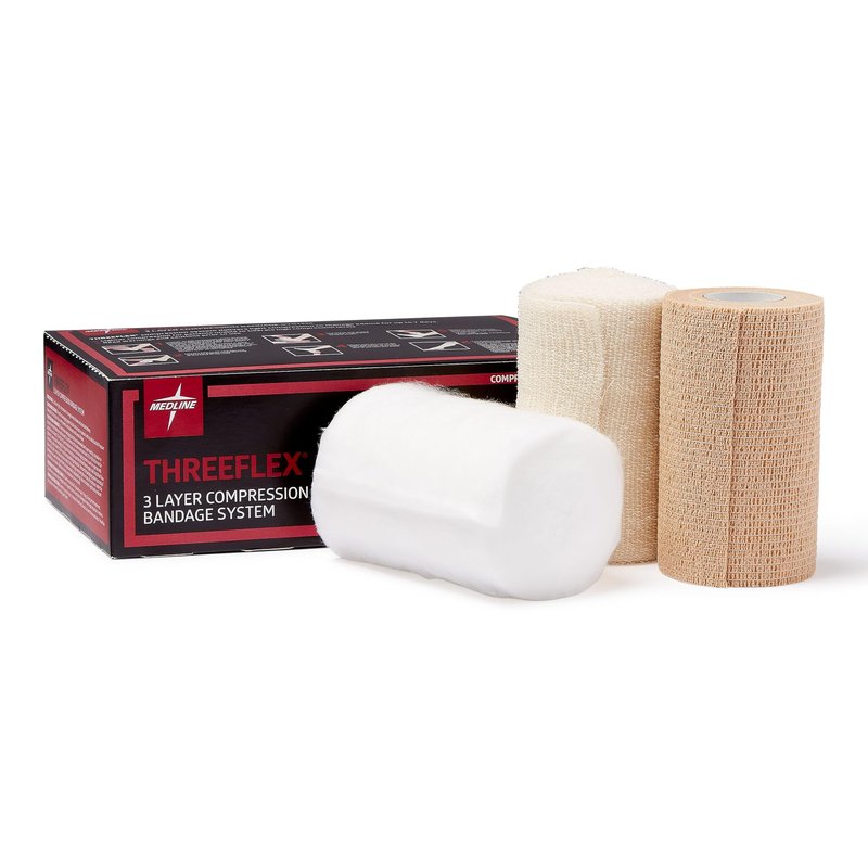 Medline ThreeFlex 3-Layer Compression System