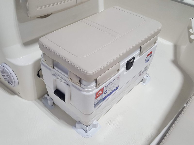 VersaChock Removable Cooler Mounting kit (White) Made in The USA