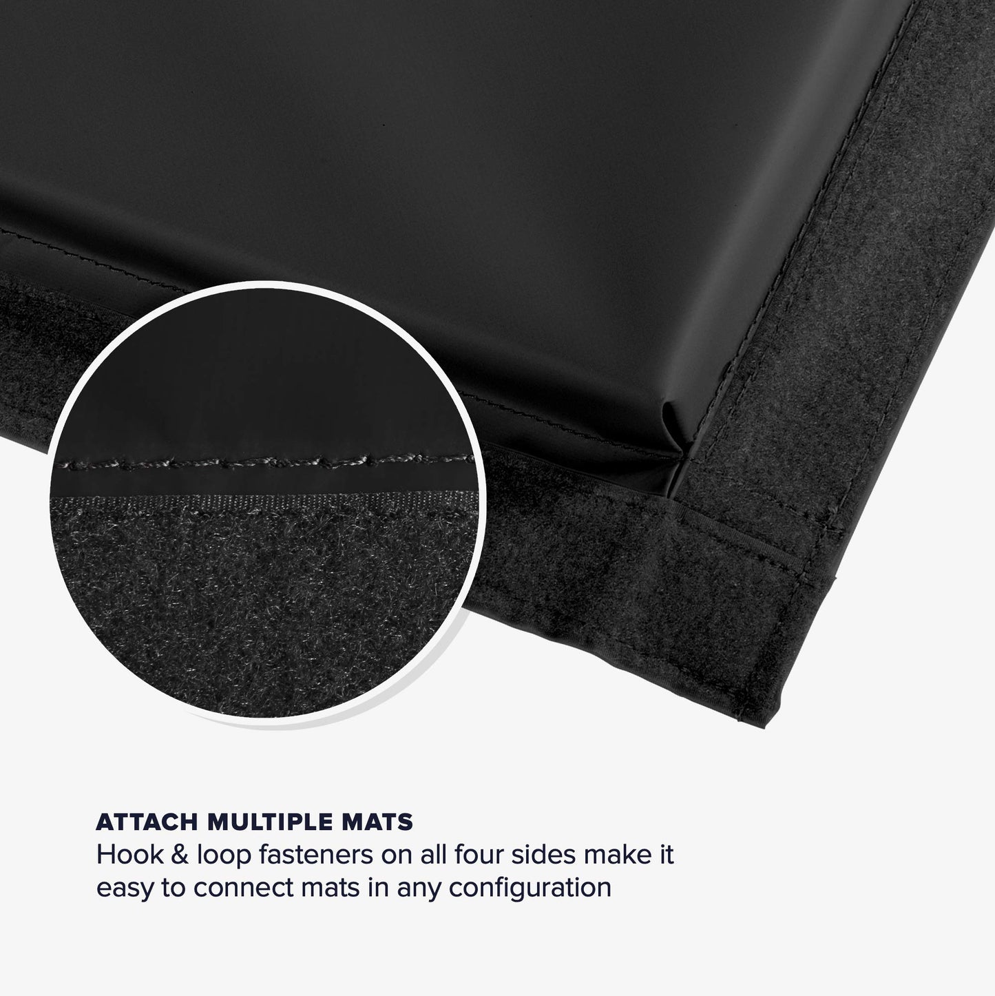 We Sell Mats Gymnastics Mat, Folding Tumbling Mat, Portable with Hook & Loop Fasteners