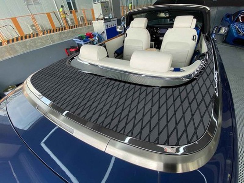 LSS laidi Boat Flooring EVA Foam Boat Decking Faux Teak Marine Sea Deck Non-Slip Mat for Decking Yacht Motorboat Fishing Boat Surfboard,102.4"/94.5"/86.6"/x 37.4"