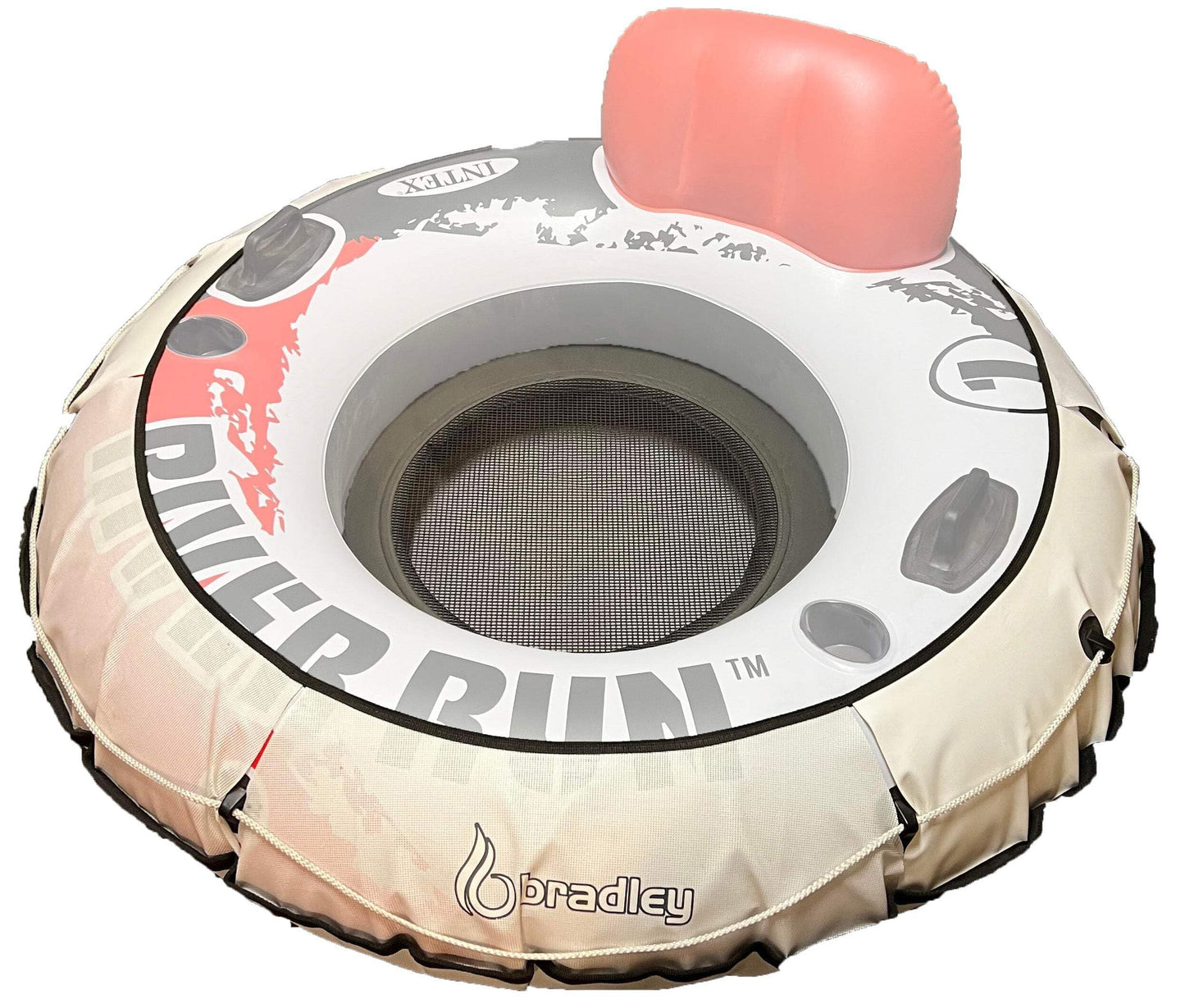 Bradley Heavy Duty River Tube Cover Only – Made in USA – Fits Intex River Run I & Most 53” Inflatable River Tubes – Commercial Grade Canvas Float Cover for River Floating & Rafting
