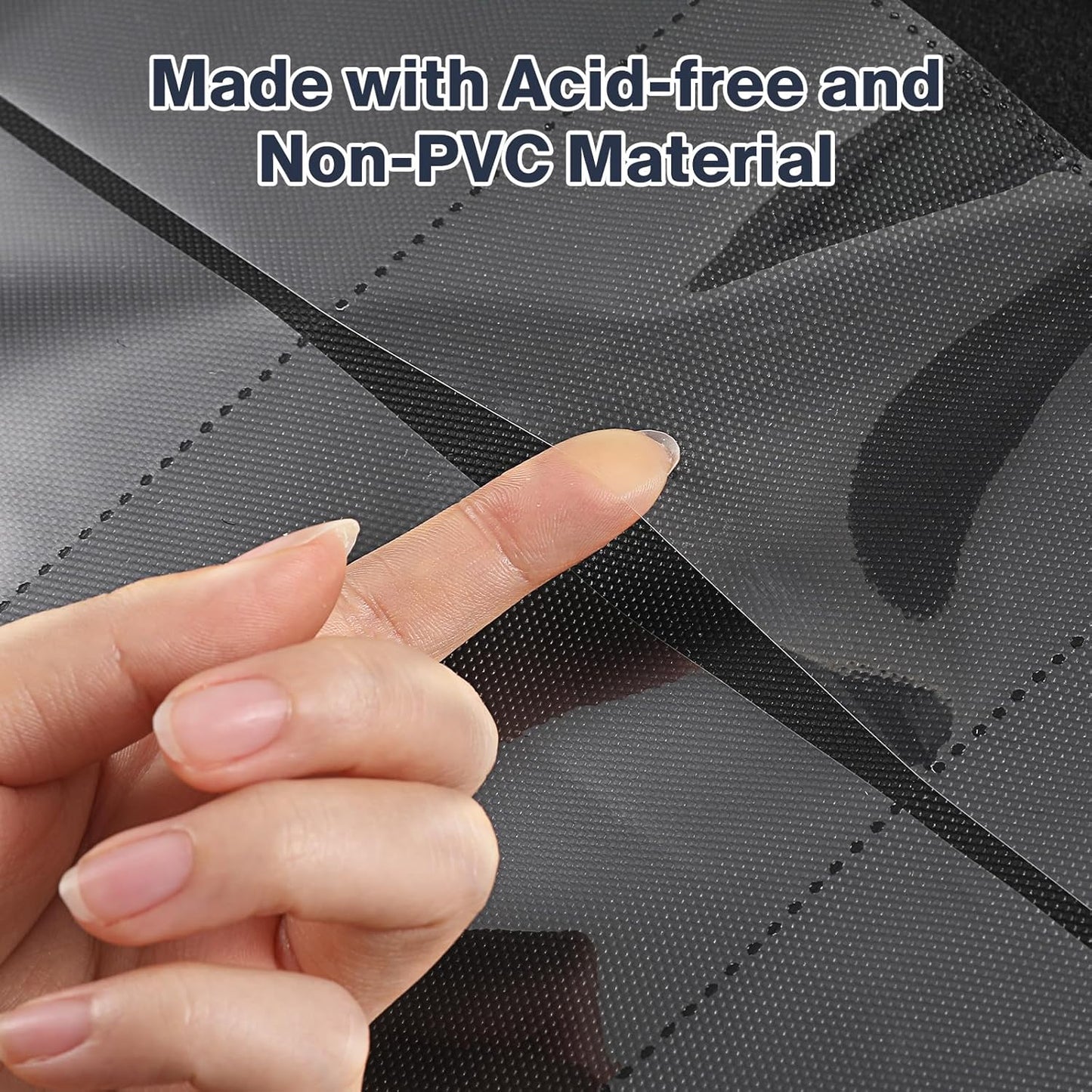 Toploader Binder - 4-Pocket PU Cover for 3" x 4" Rigid Toploaders | Holds 160 Cards, Includes 100 Toploaders