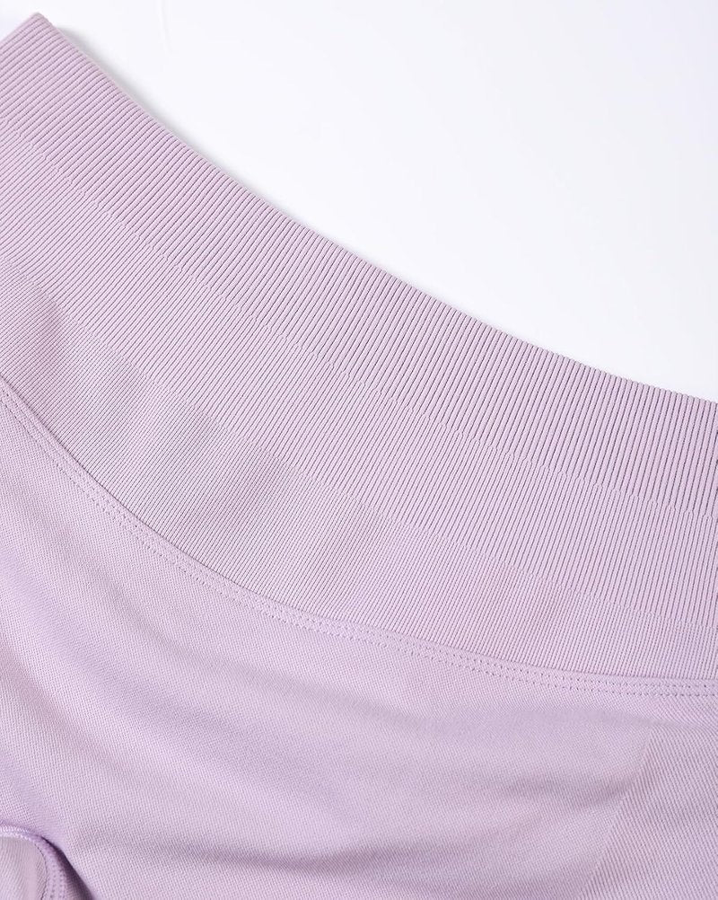 Aurola Workout Shorts for Women - No Roll Up, Squat Proof Seamless Compression | 2.5-6.5 Sizes