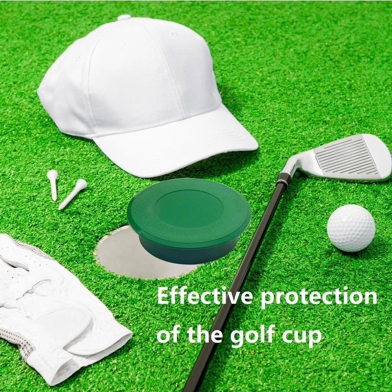 Golf Hole Cup Covers Universal Dimensions for Putting Practice Training Meets the Standards of USGA and PGA (4-Pack)