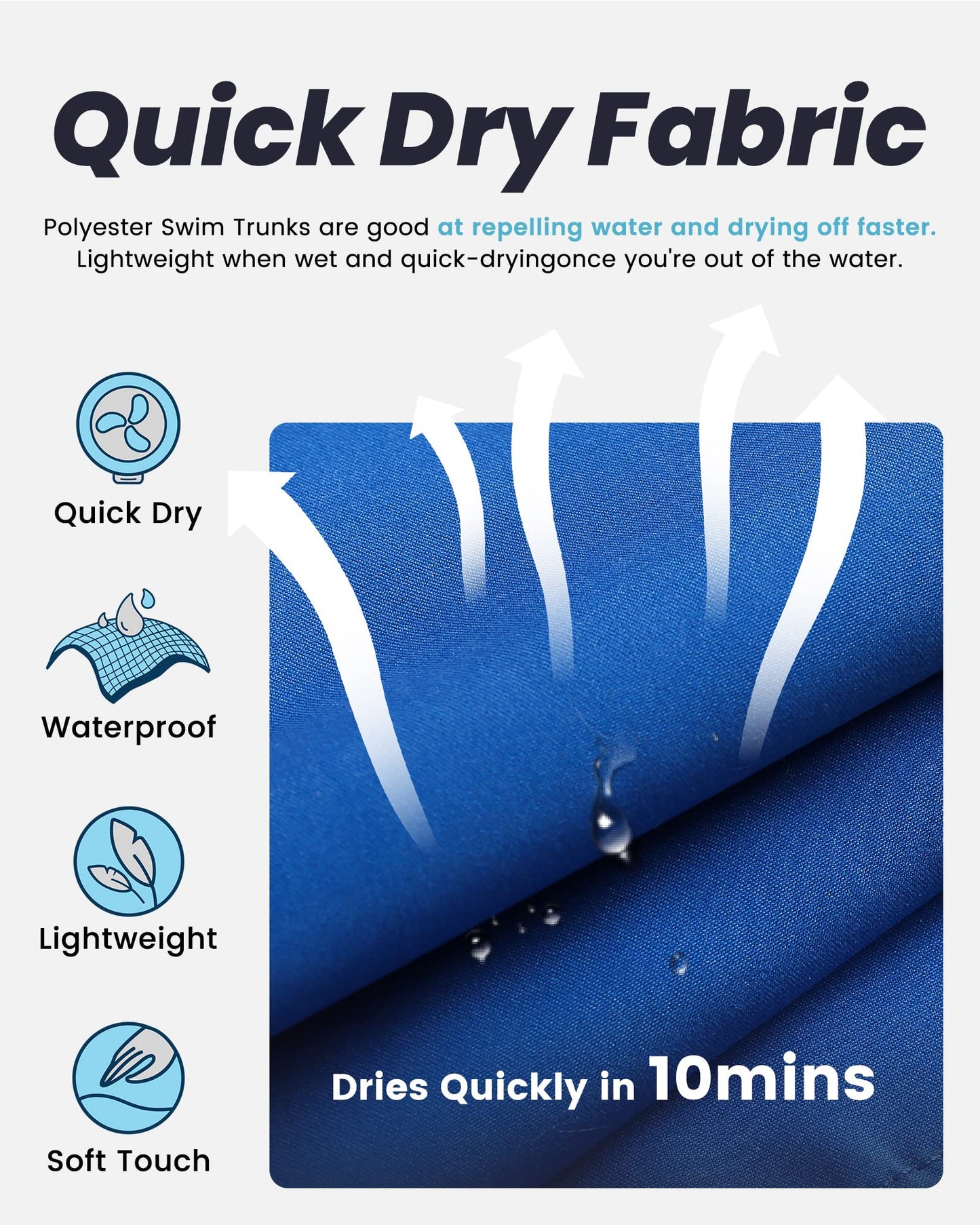 maamgic Mens Swim Trunks Quick Dry Swim Shorts with Mesh Lining Funny Swimwear Bathing Suits 7inch Color Blocking XX-Large