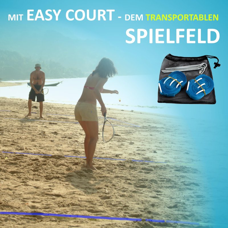 Speedminton Basic Easy Court for Speed Badminton, Crossminton and Paddleminton, Model: SM01-EZCRT