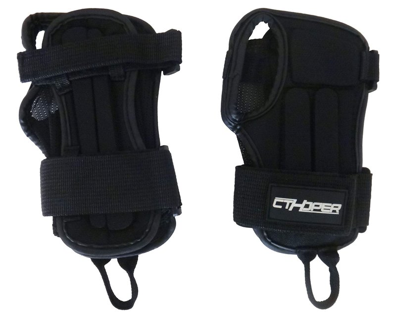 CTHOPER Impact Wrist Guard Fitted Wrist Brace Wrist Support for Snowboarding, Skating, Motocross, Street Racing, Mountain Biking, Weightlifting (M)