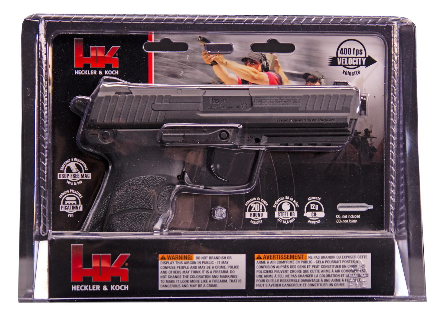 HK Heckler & Koch HK45 .177 Caliber BB Gun Air Pistol