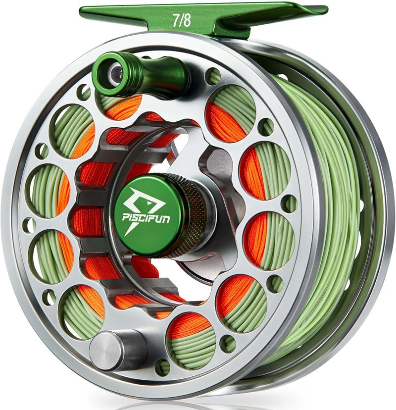 Piscifun Fly Fishing Reel - CNC-Machined Aluminum Alloy Design | Lightweight & Durable