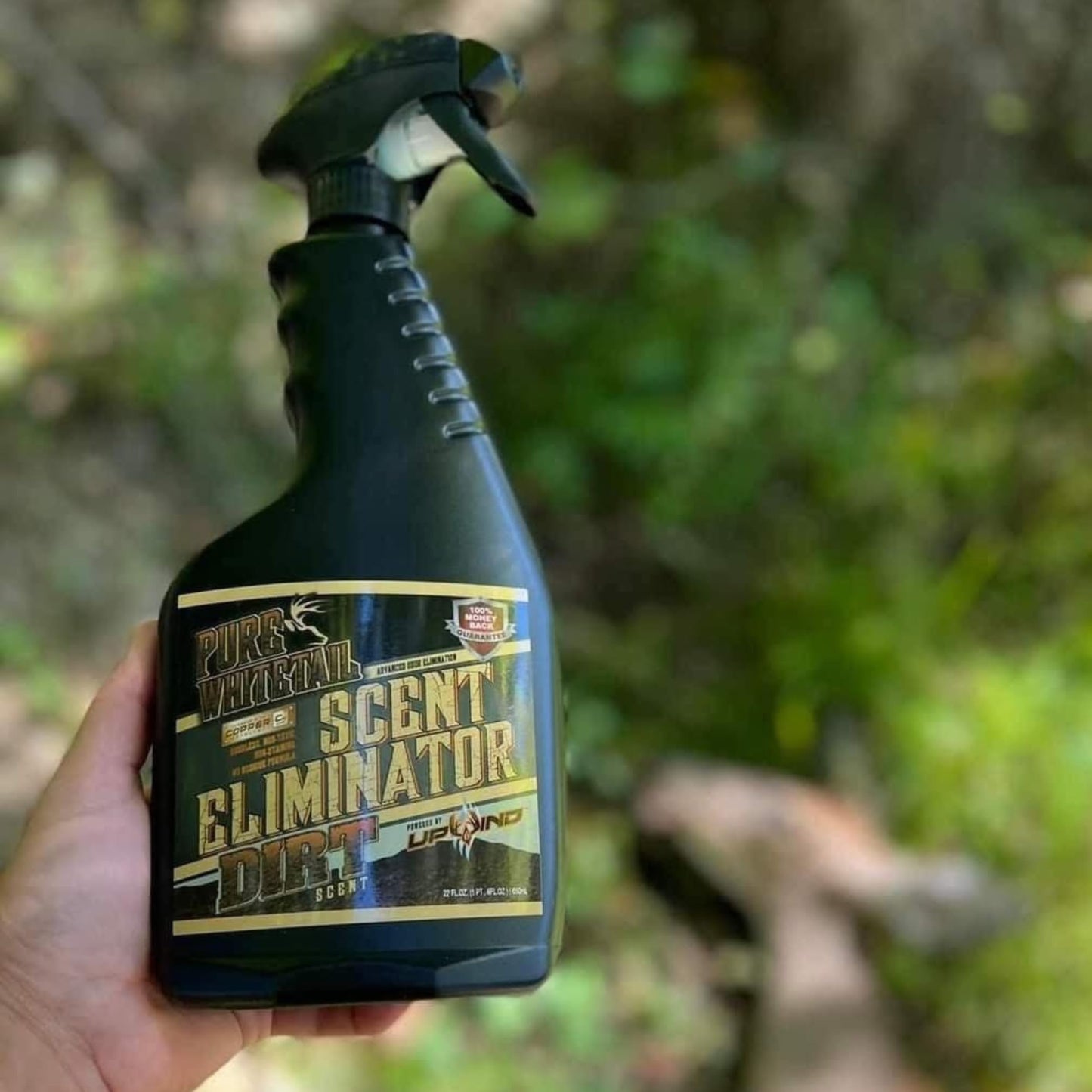 Pure Whitetail Scent Eliminator Spray - Dirt, 22 oz Bottle