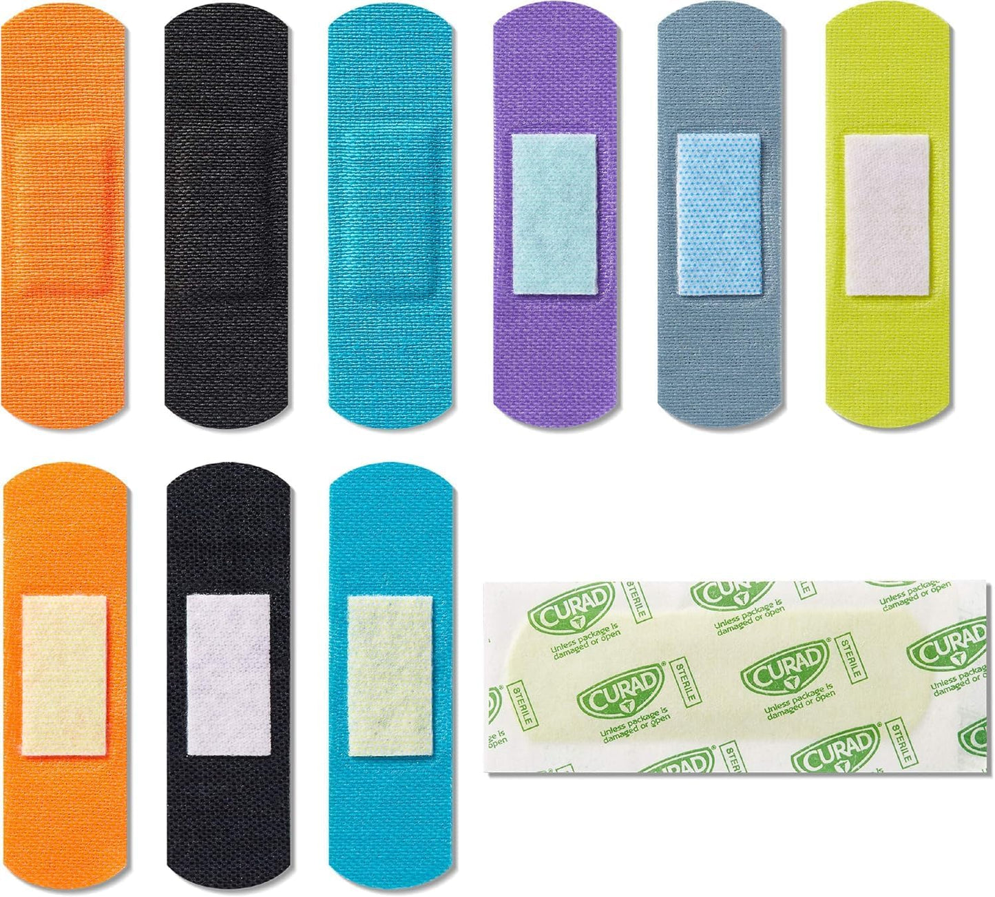 CURAD Antibacterial Bandages - 1" x 3.25" | 20 Count for Ultimate Wound Protection