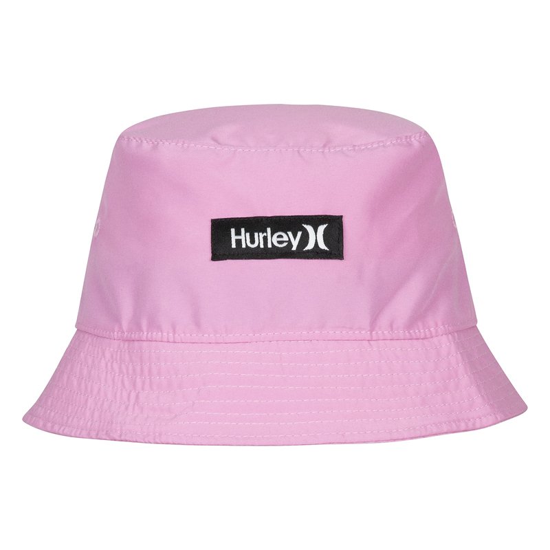 Hurley mens One and Only Bucket Hat, Pink Rise, 8-18 Years US