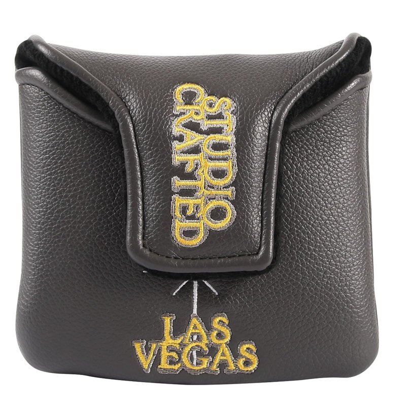 Studio Crafted Las Vegas Golf Square Mallet Putter Cover Magnetic Closure Golf Putter Headcover