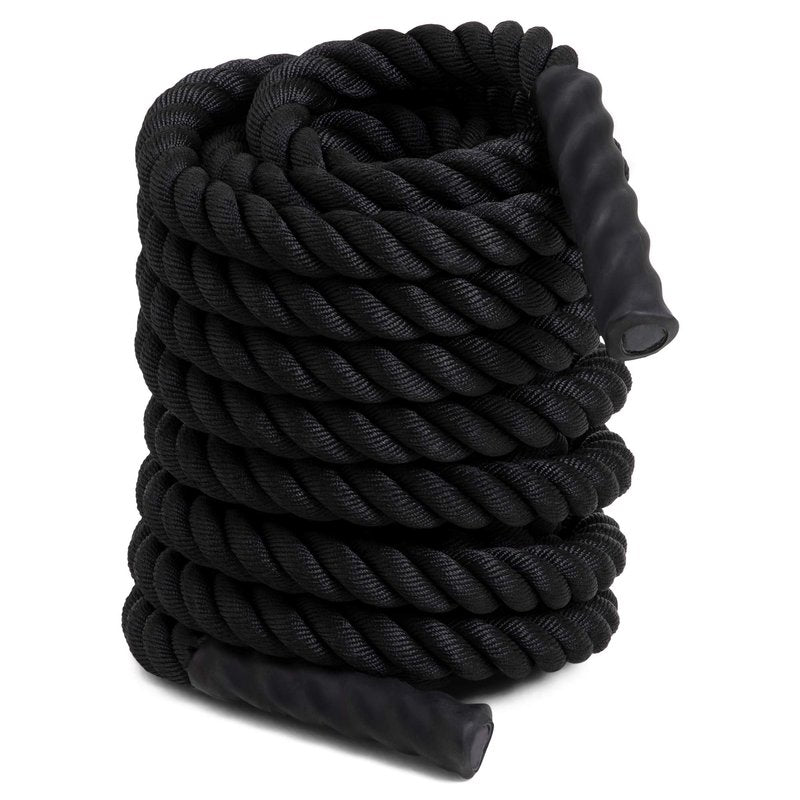 Champion Sports RPT1530 Heavy Training Rope: Rhino Poly Strength & Conditioning Heavy Gym Battle Ropes - Cardio, Cross Training, Weight Training & Crossfit - 1.5" x 30'