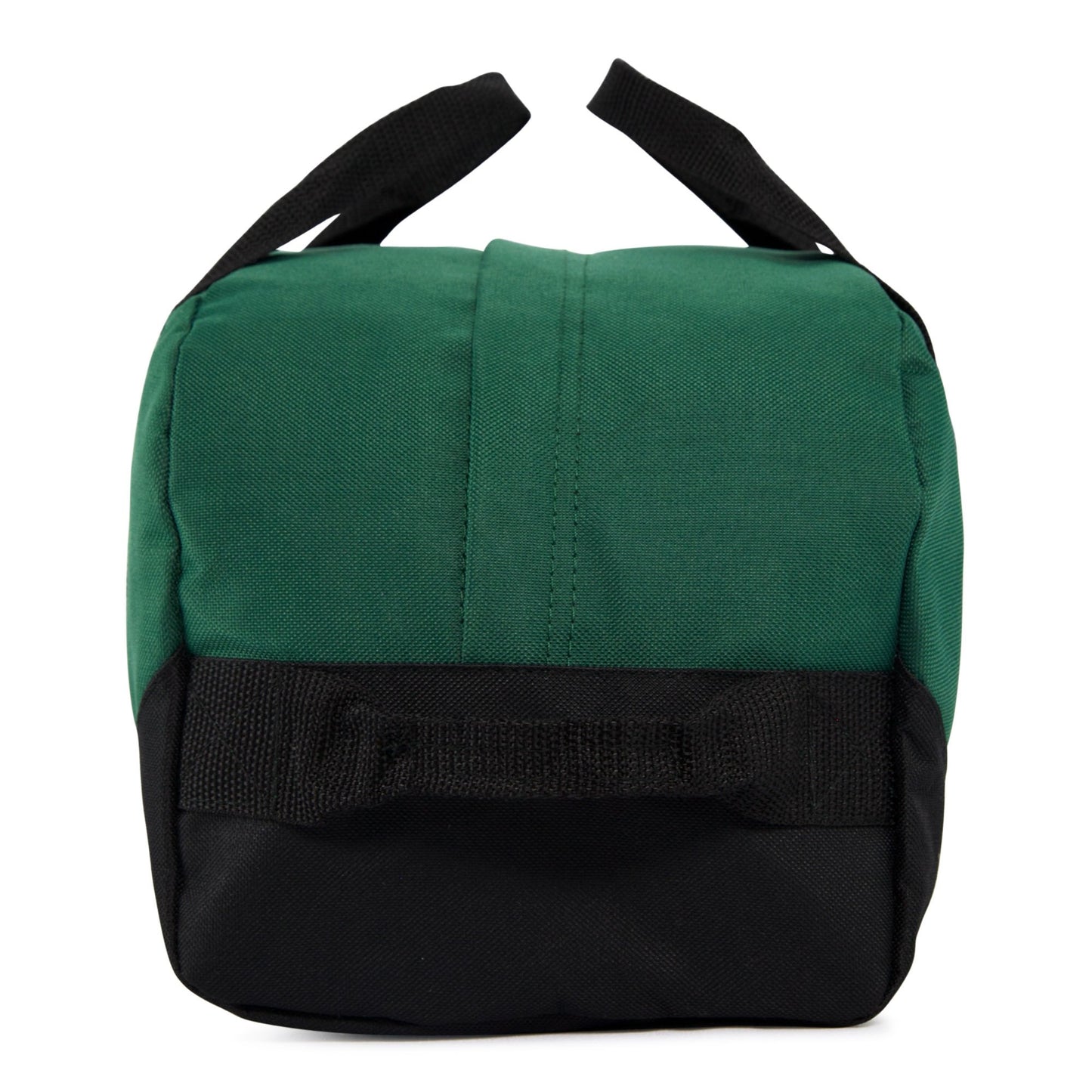 12" Mini Two Tone Duffle Bag (Dark Green)