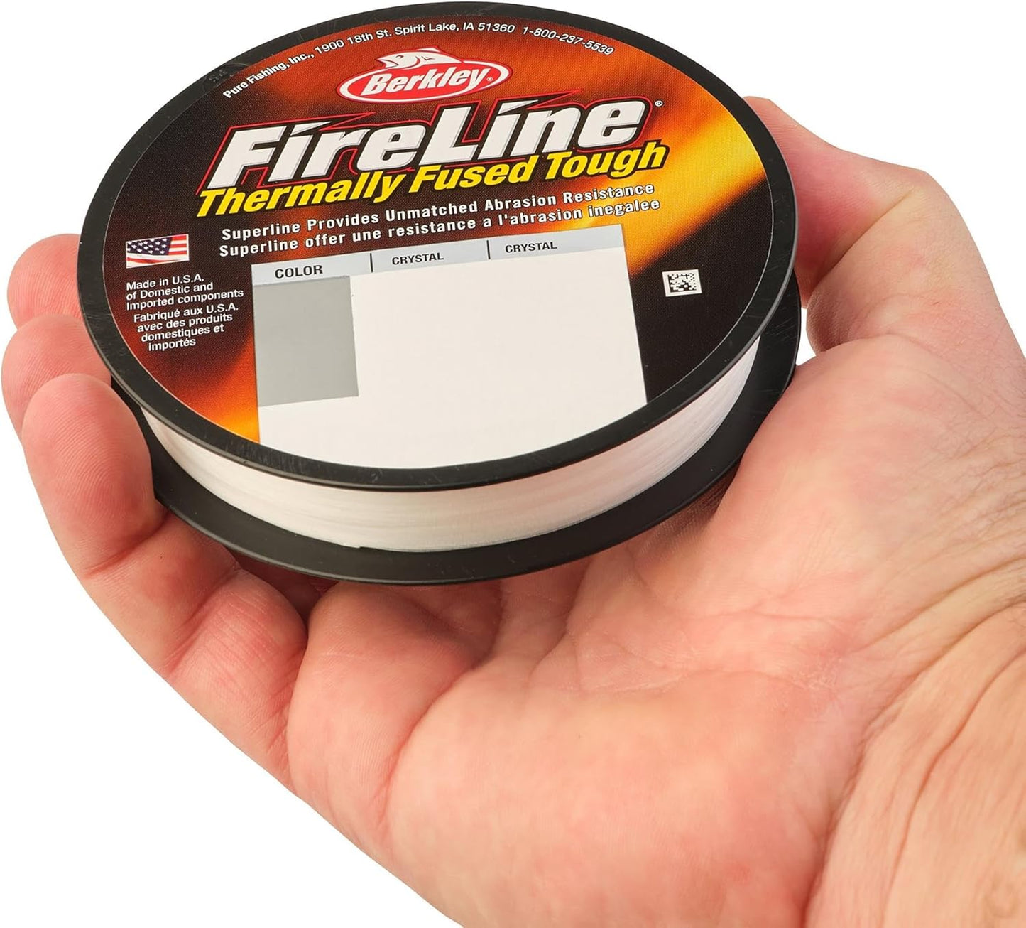 Berkley FireLine Superline Fishing Line - Durable, High-Performance Braided Line | 150 Yards, Clear