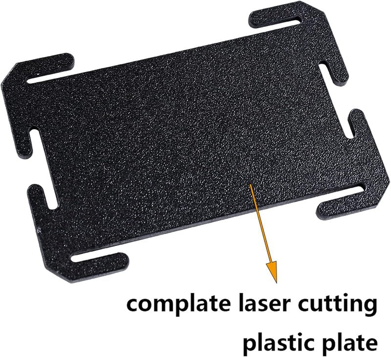 Patch Board Molle Patches Panel - 2 Pack Rigid Hook and Loop Display Holder for Tactical Backpacks
