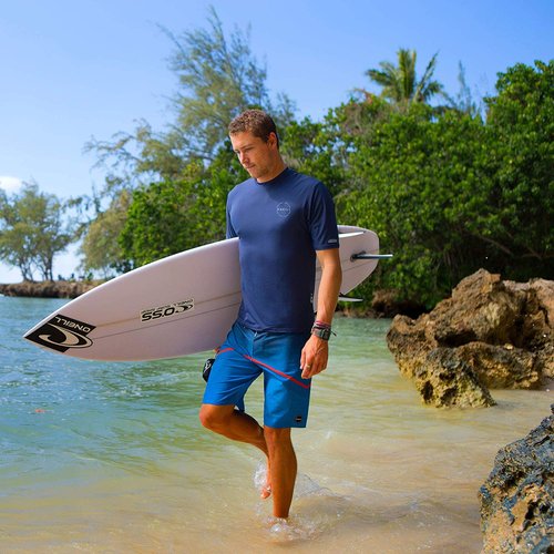 O'Neill Wetsuits Men's 24-7 Traveler S/S Sun Shirt, Cool Grey, Medium