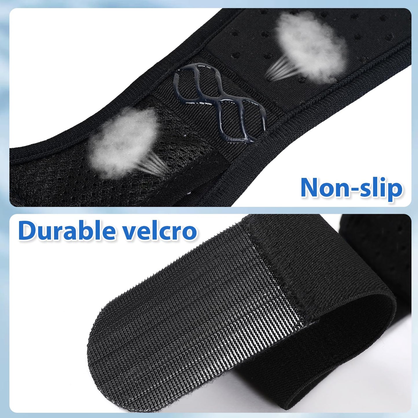 TENB Hernia Belt for Men Hernia Support Truss for Single/Double Inguinal or Sports Hernia, Adjustable Waist Strap with 2 Removable Compression Pads Breathable Material (Medium)