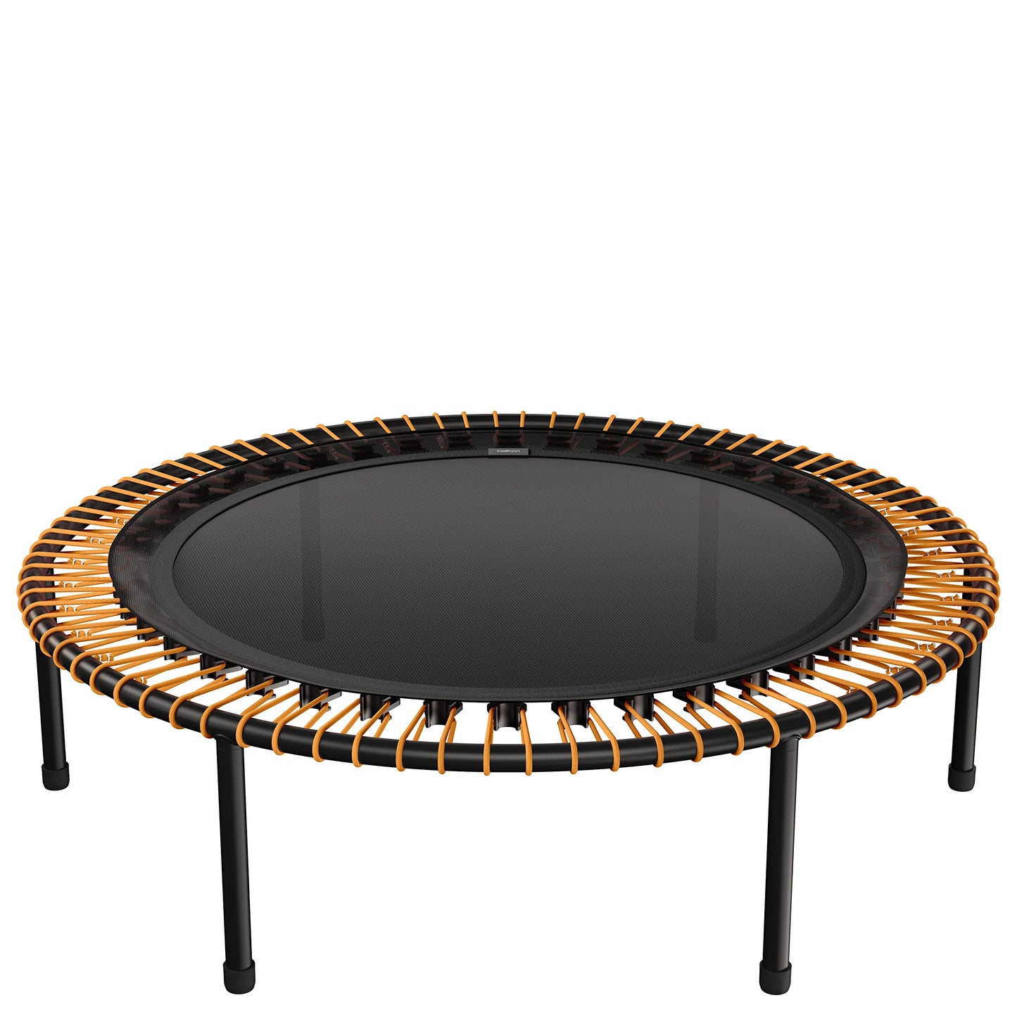 bellicon 39" Fitness Trampoline (Orange) with Screw-on Legs and Bungee Suspension up to 320 lbs (Extra Strong)