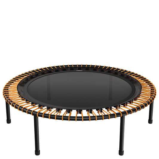 bellicon 39" Fitness Trampoline (Orange) with Screw-on Legs and Bungee Suspension up to 200 lbs (Strong)